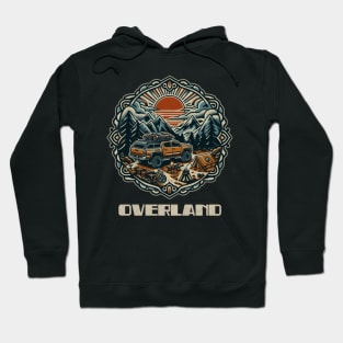 Overland Toyota sunset campground Hoodie